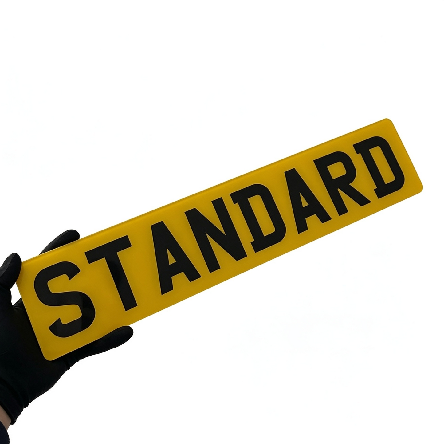 Standard Number Plates